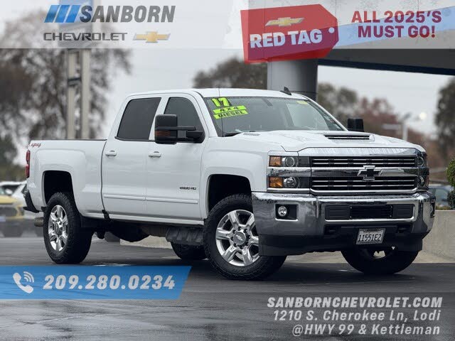 2017 Chevrolet Silverado 2500HD LT Crew Cab 4WD