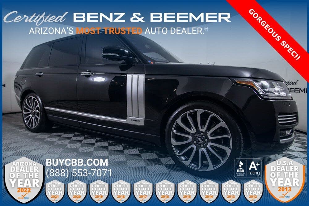 2017 Land Rover Range Rover V8 Autobiography LWB 4WD