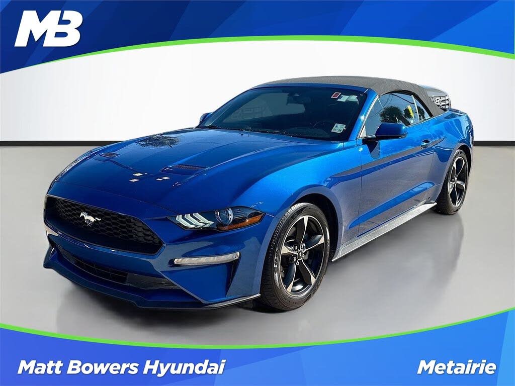 2018 Ford Mustang EcoBoost Convertible RWD