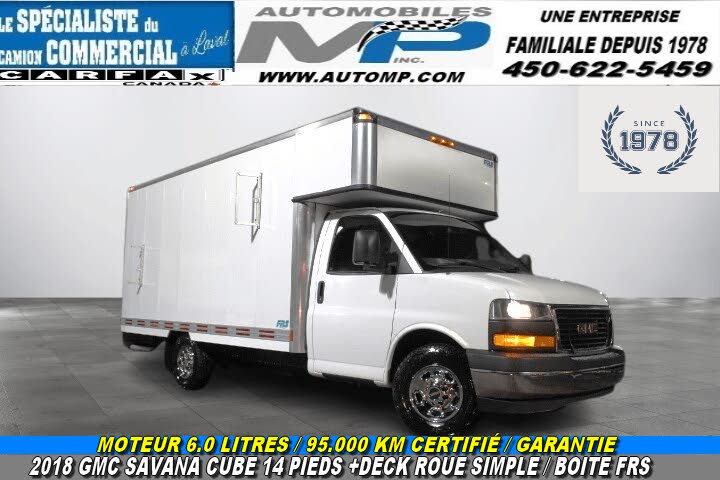 2018 GMC Savana Chassis 3500 159 Cutaway RWD