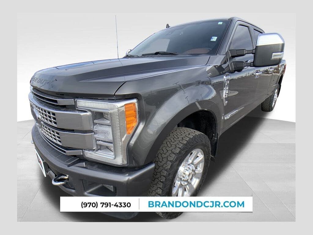 2019 Ford F-350 Super Duty Platinum Crew Cab 4WD