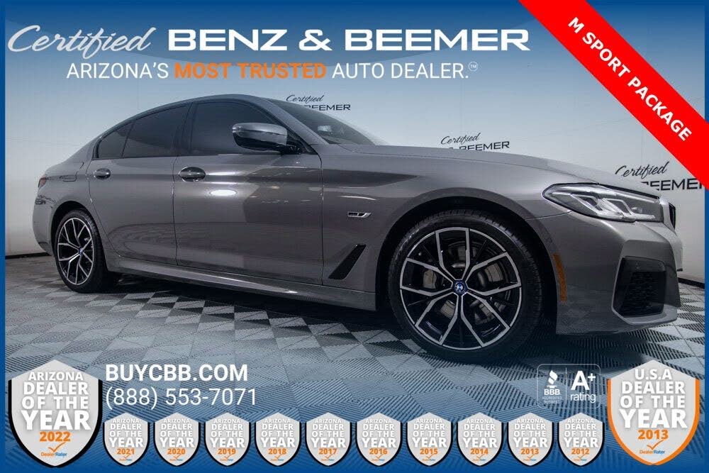 2022 BMW 5 Series 530e Hybrid Plug-in RWD