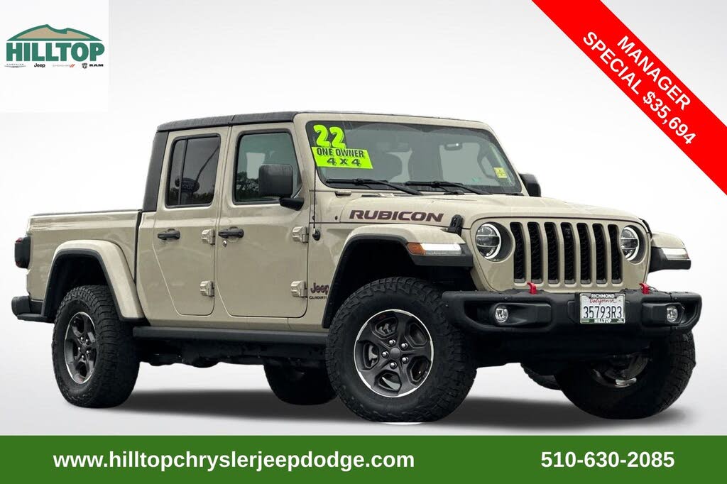 2022 Jeep Gladiator Rubicon Crew Cab 4WD