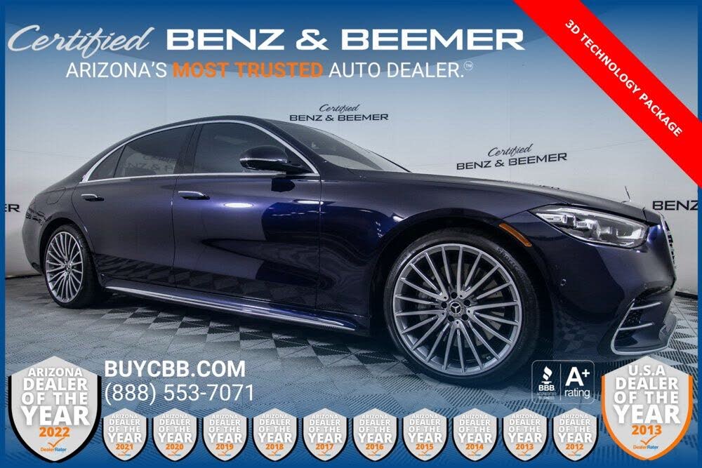 2022 Mercedes-Benz S-Class S 500 4MATIC AWD