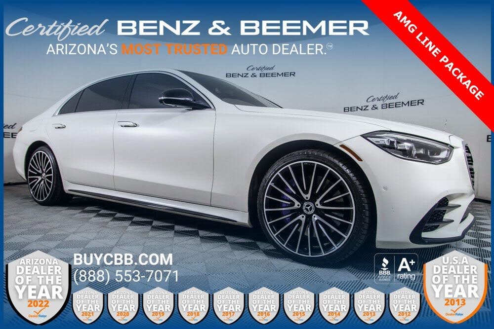 2022 Mercedes-Benz S-Class S 500 4MATIC AWD