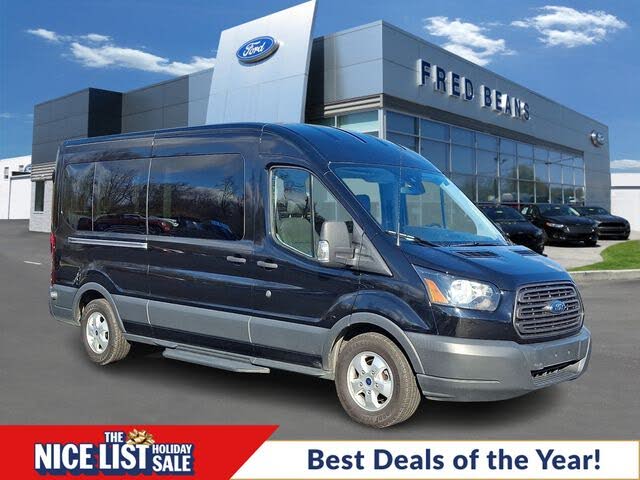 2018 Ford Transit Passenger 350 XL Medium Roof LWB RWD with Sliding Passenger-Side Door