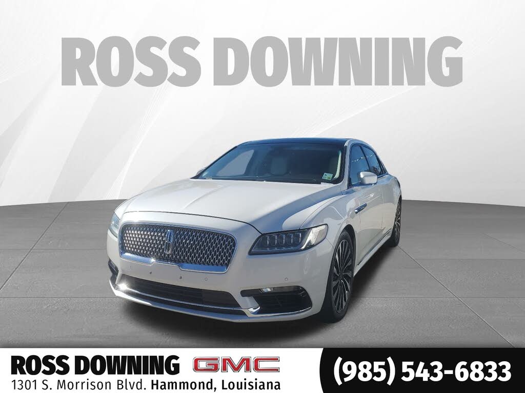 2017 Lincoln Continental Black Label AWD
