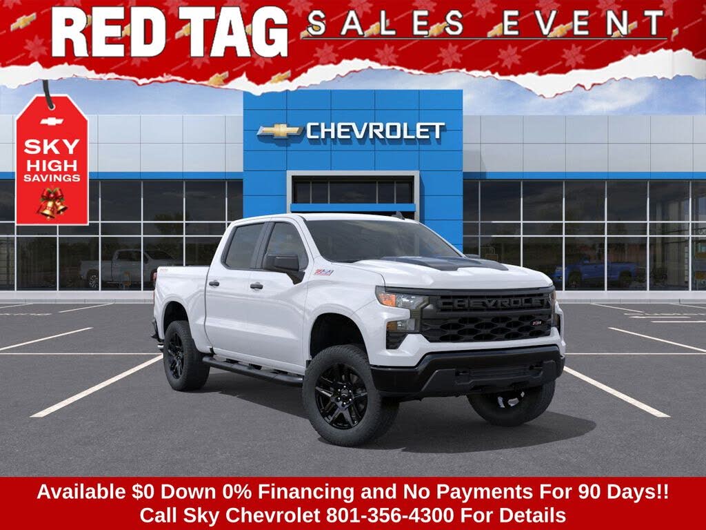 2026 Chevrolet Silverado 1500 Custom Trail Boss Crew Cab 4WD