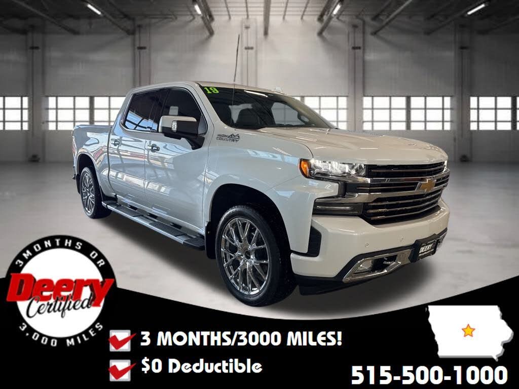 2019 Chevrolet Silverado 1500 High Country Crew Cab 4WD