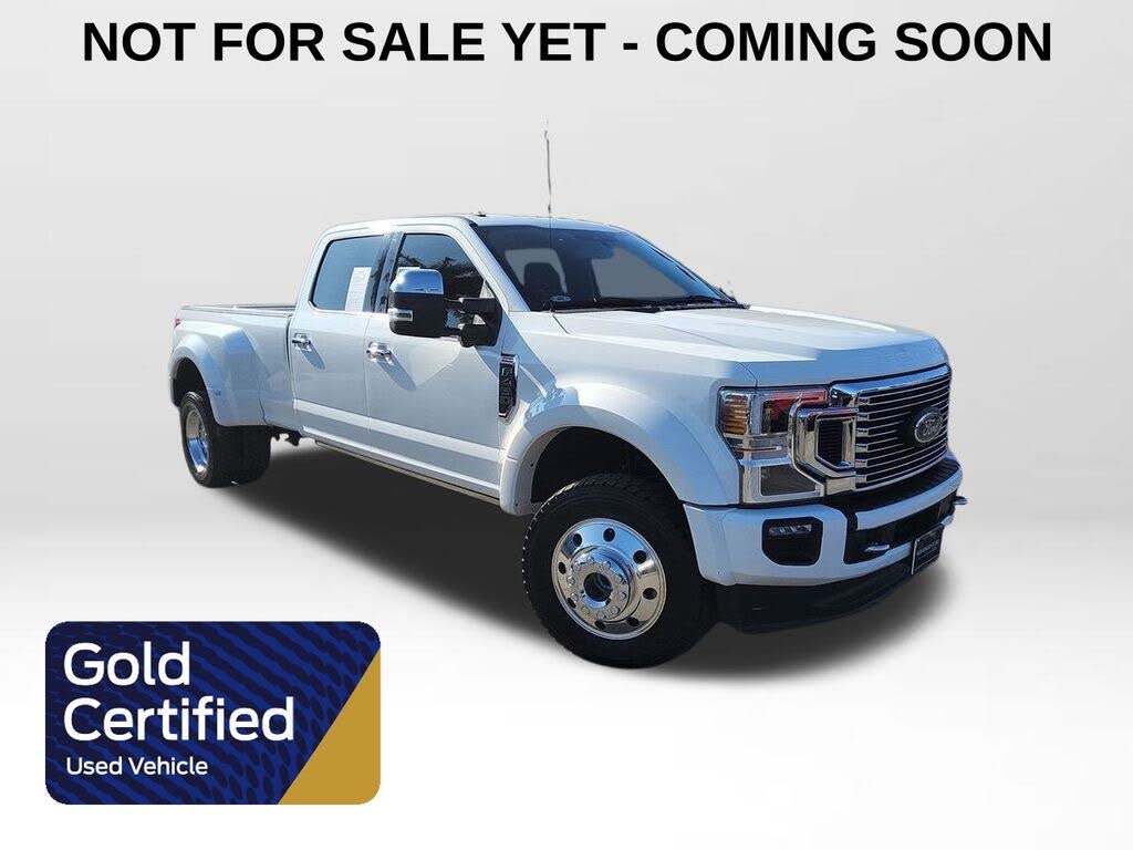 2021 Ford F-450 Super Duty Platinum Crew Cab LB DRW 4WD