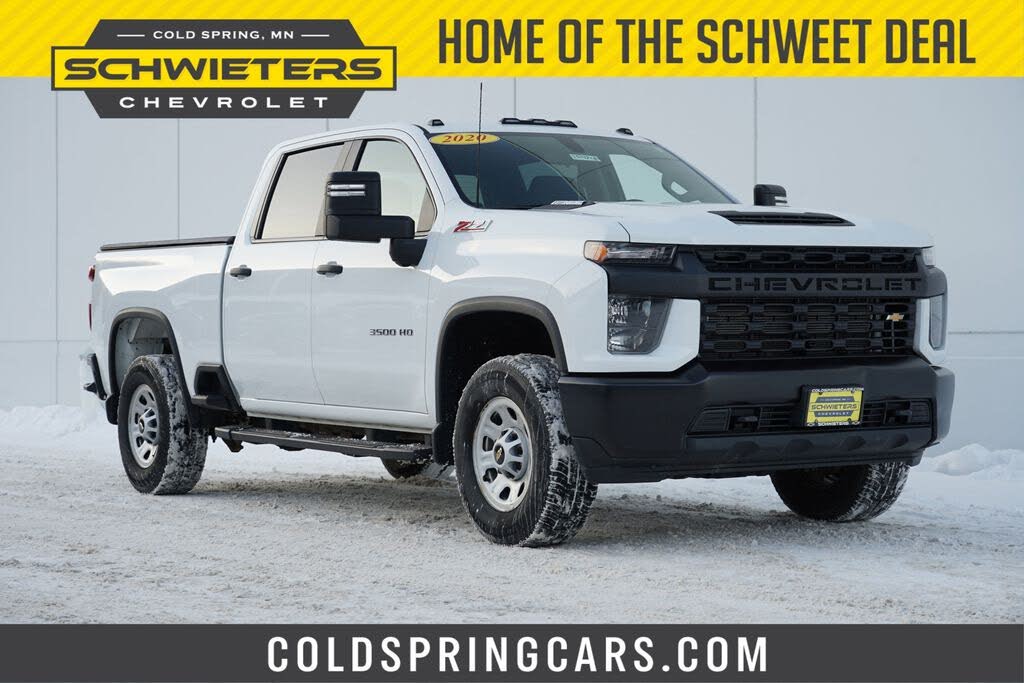 2020 Chevrolet Silverado 3500HD Work Truck Crew Cab 4WD