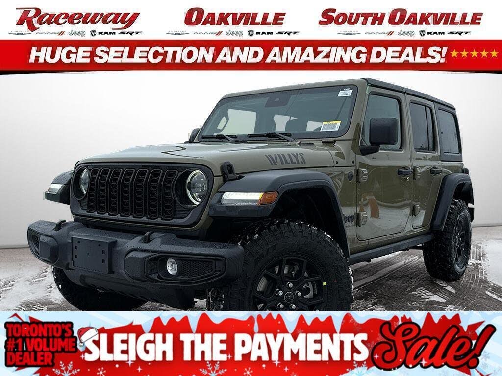 Jeep Wrangler Willys 4-Door 4WD 2025