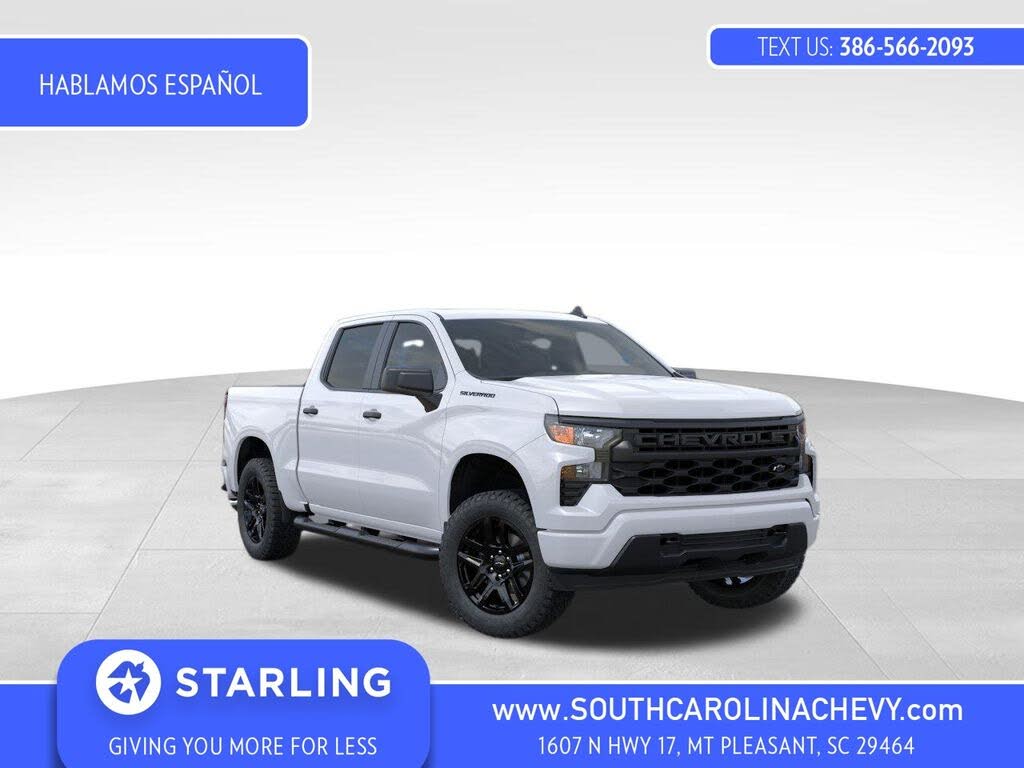 2026 Chevrolet Silverado 1500 Custom Crew Cab RWD