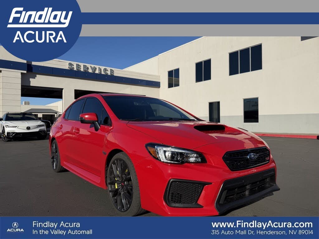 2018 Subaru WRX STI Limited AWD with Low Profile Spoiler