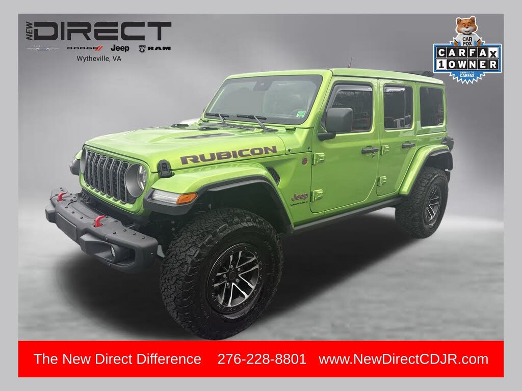 2025 Jeep Wrangler Rubicon X 4-Door 4WD