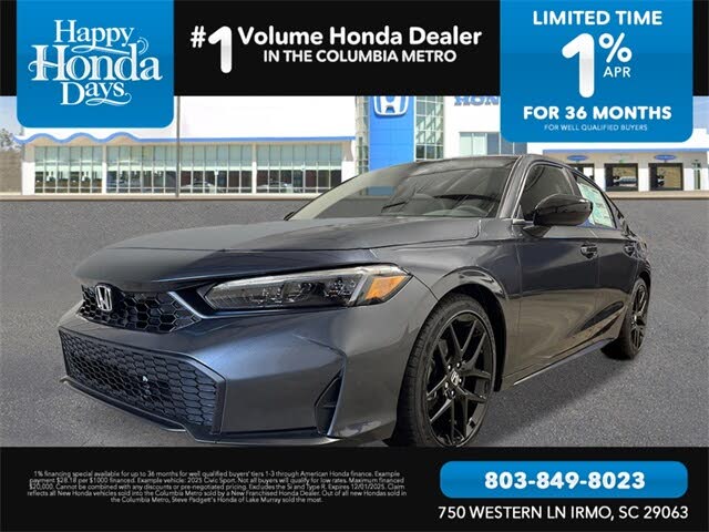 2026 Honda Civic Hatchback Sport FWD