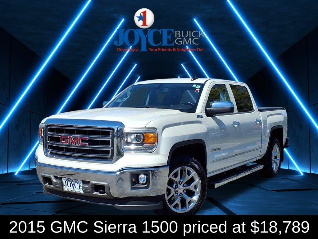 2015 GMC Sierra 1500 SLT Crew Cab 4WD