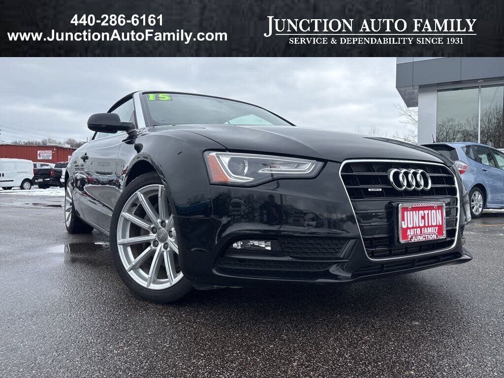 2015 Audi A5 2.0T quattro Premium Cabriolet AWD