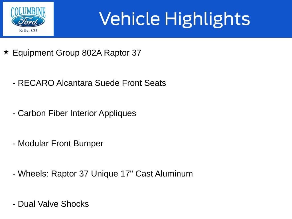 2025 Ford F-150 Raptor SuperCrew 4WD