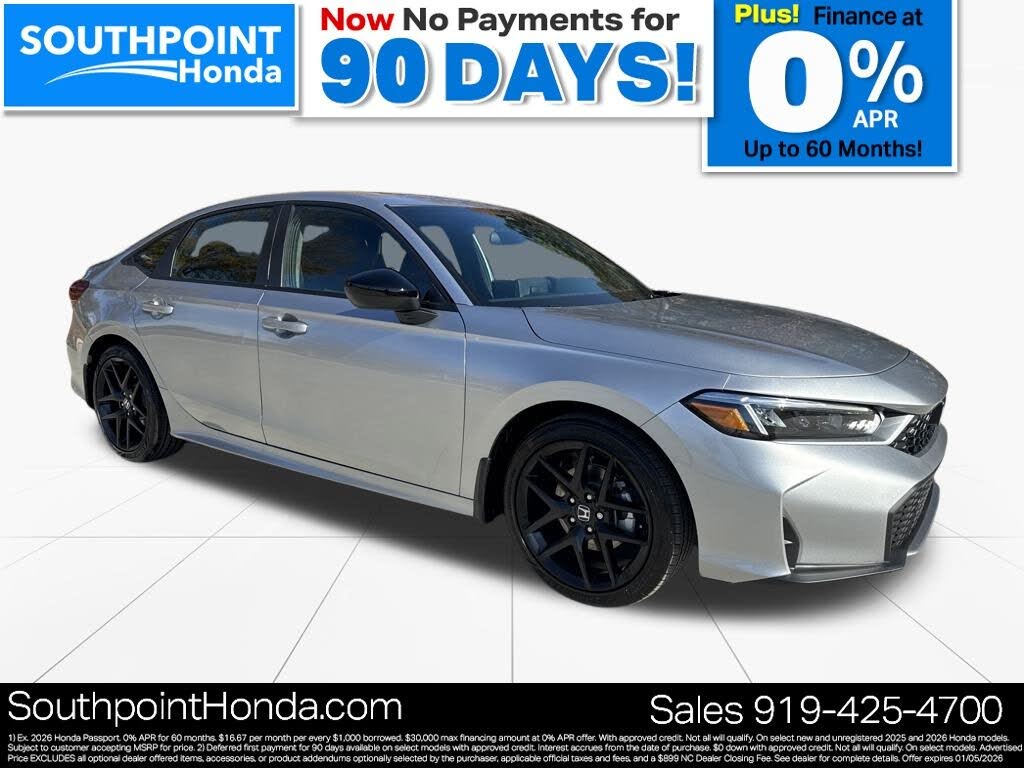 2026 Honda Civic Hybrid Sport Sedan FWD