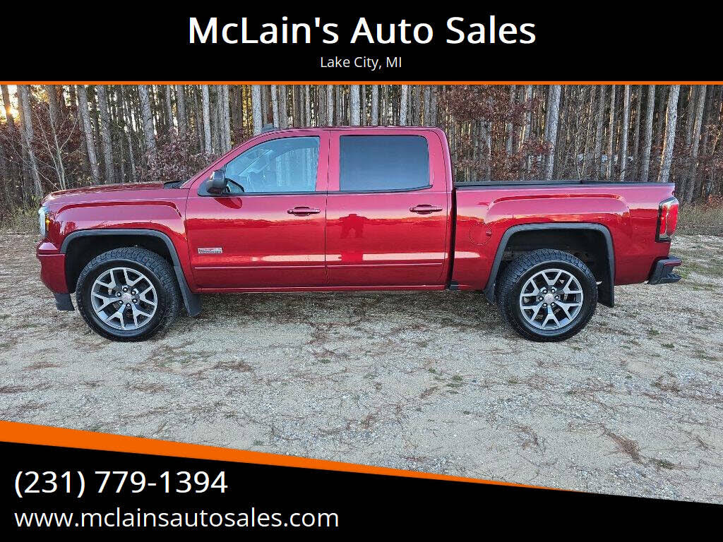 2018 GMC Sierra 1500 SLT Crew Cab 4WD