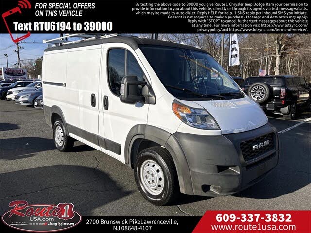2021 RAM ProMaster 1500 118 Low Roof Cargo Van FWD
