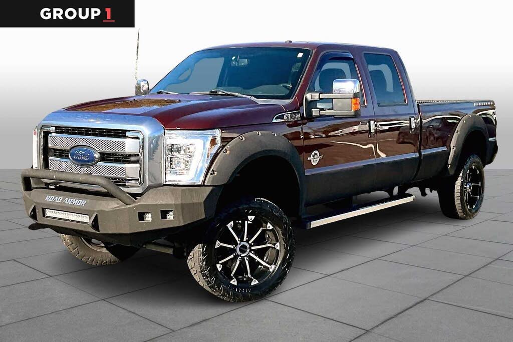 2015 Ford F-250 Super Duty Platinum Crew Cab 4WD