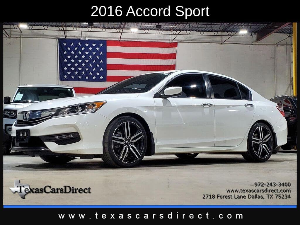 2016 Honda Accord Sport with Honda Sensing
