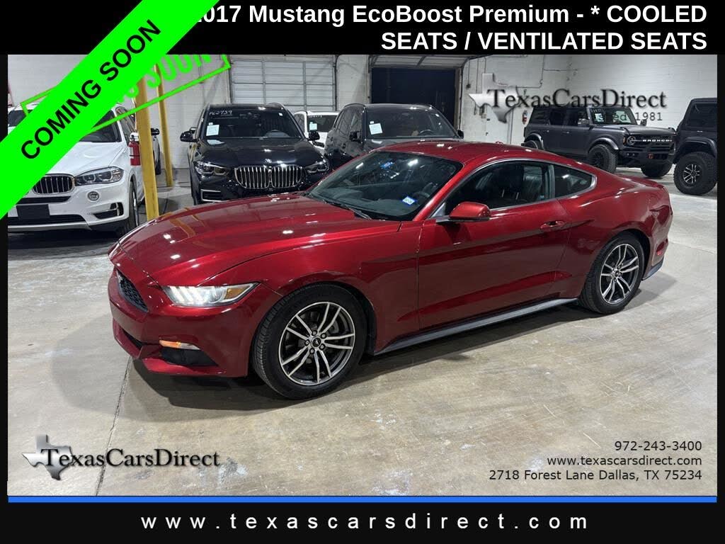 2017 Ford Mustang EcoBoost Premium Coupe RWD