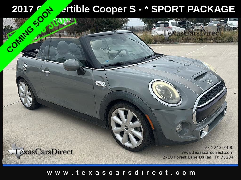 2017 MINI Cooper S Convertible FWD