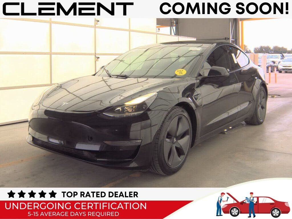 2021 Tesla Model 3 Standard Range Plus RWD