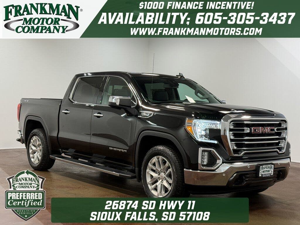 2019 GMC Sierra 1500 SLT Crew Cab 4WD