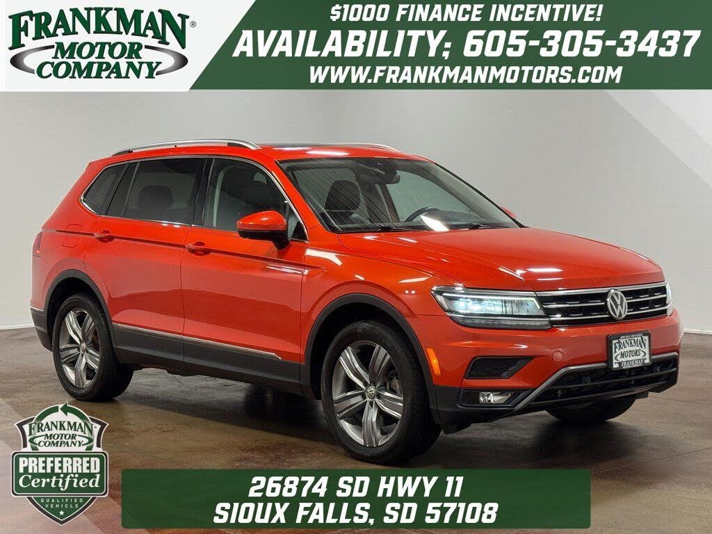 2019 Volkswagen Tiguan SEL Premium 4Motion