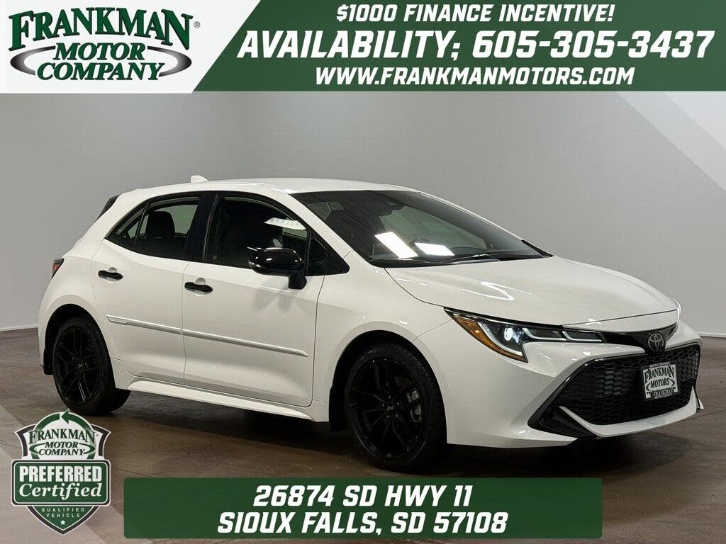 2021 Toyota Corolla Hatchback SE Nightshade Edition FWD