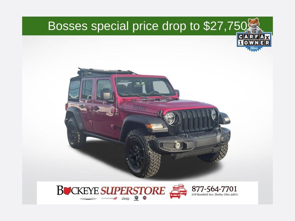 2022 Jeep Wrangler Unlimited Willys 4WD