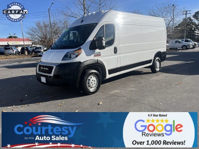 2022 RAM ProMaster 2500 159 High Roof Cargo Van FWD