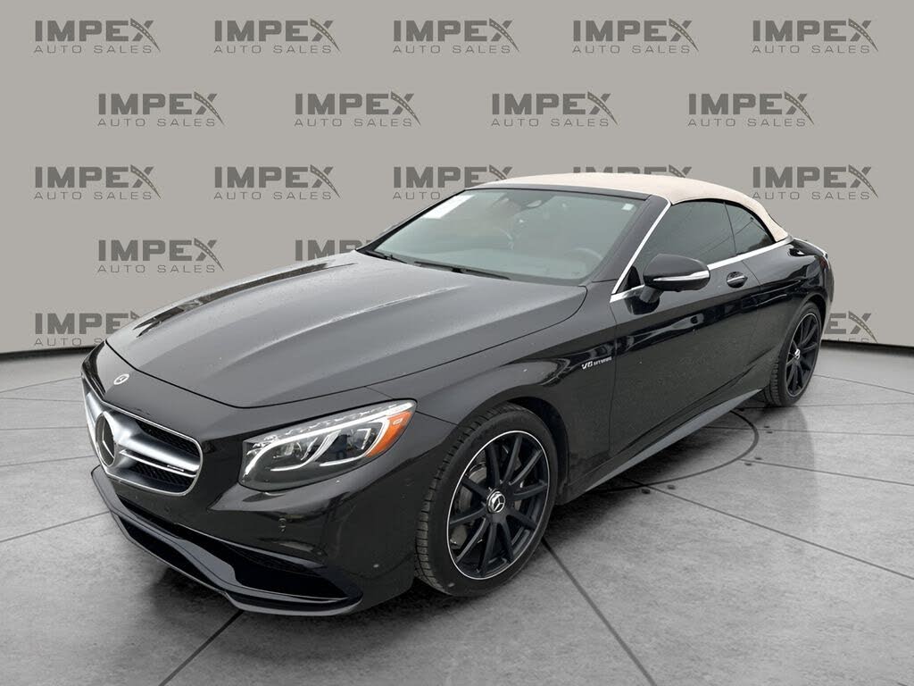 2017 Mercedes-Benz S-Class AMG S 63 Convertible 4MATIC