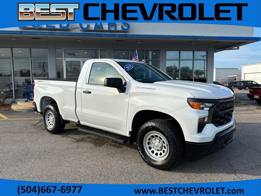 2024 Chevrolet Silverado 1500 Work Truck Regular Cab 4WD
