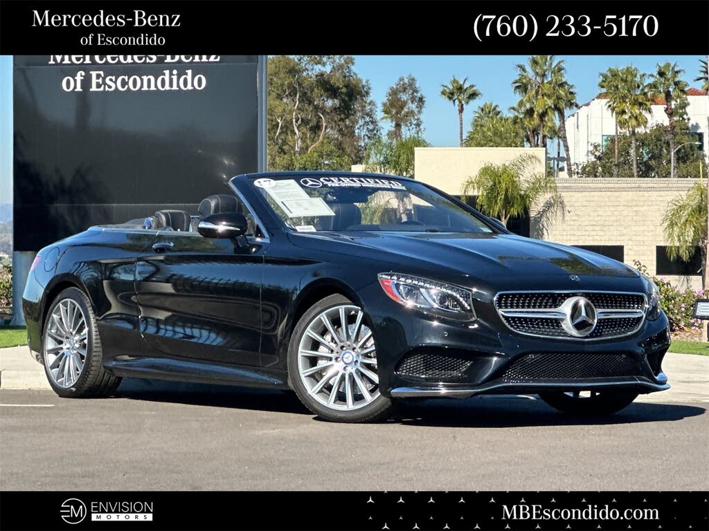 2017 Mercedes-Benz S-Class S 550 Convertible