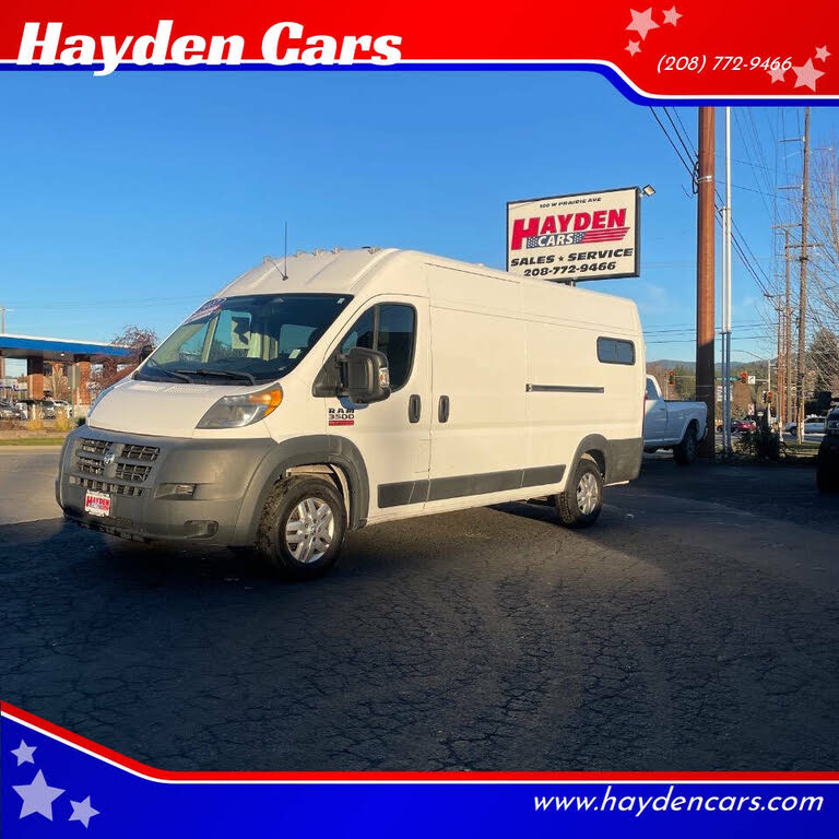 2017 RAM ProMaster 3500 159 High Roof Extended Cargo Van