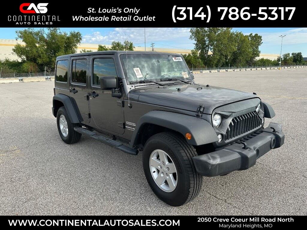 2018 Jeep Wrangler JK Unlimited Sport 4WD