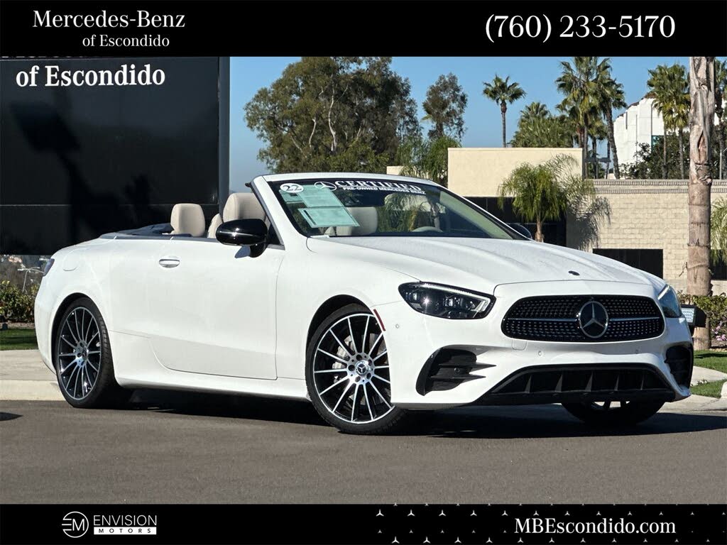 2022 Mercedes-Benz E-Class E 450 Cabriolet RWD