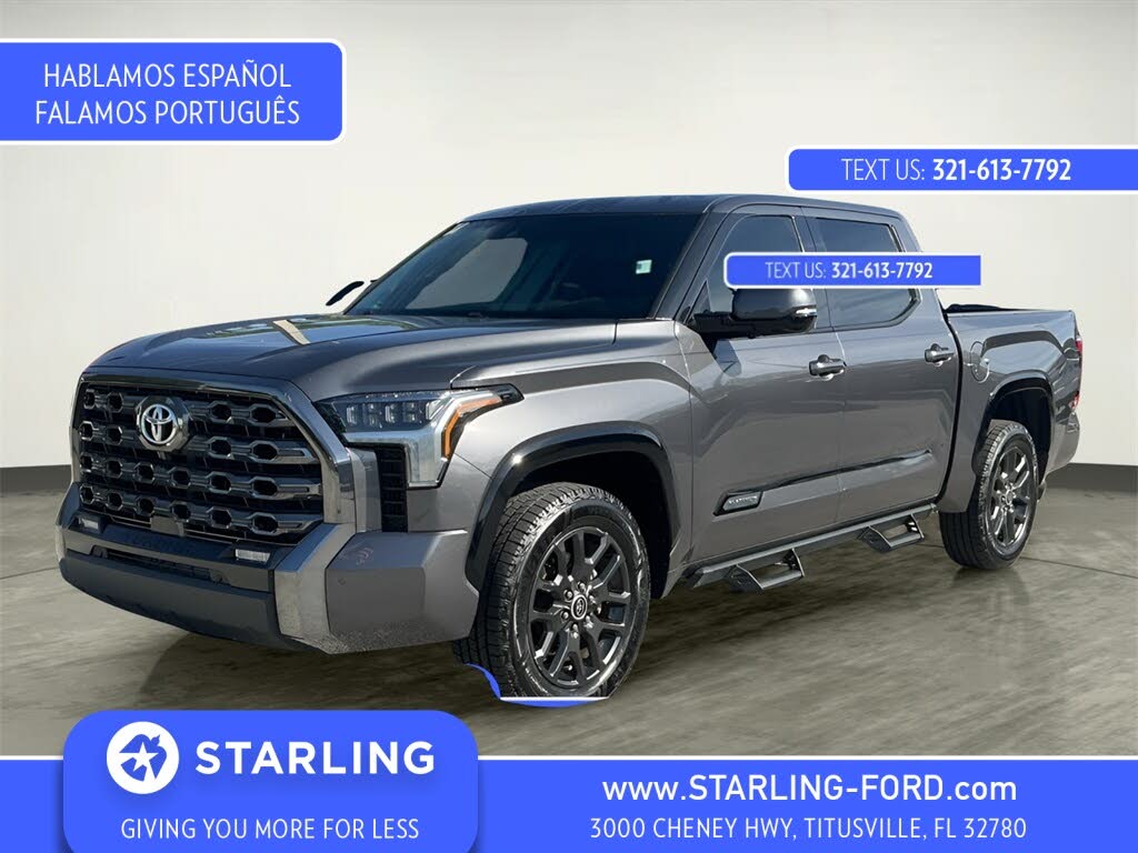 2023 Toyota Tundra Platinum CrewMax Cab RWD