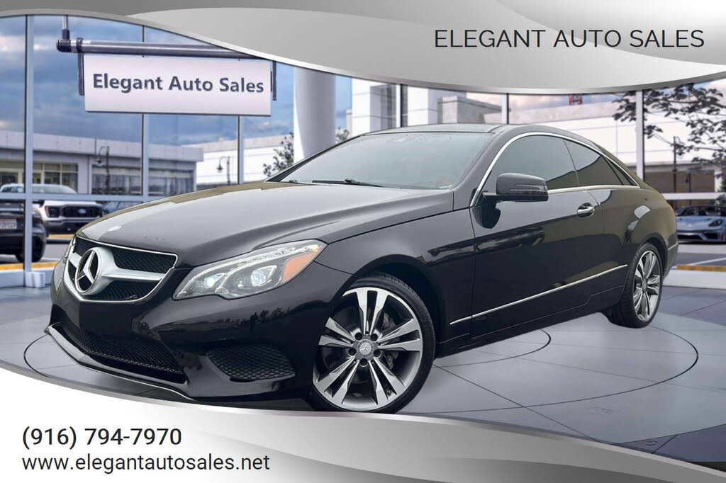 2016 Mercedes-Benz E-Class E 400 Coupe