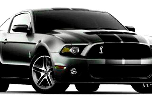 2012 Ford Mustang Shelby GT500 Coupe RWD