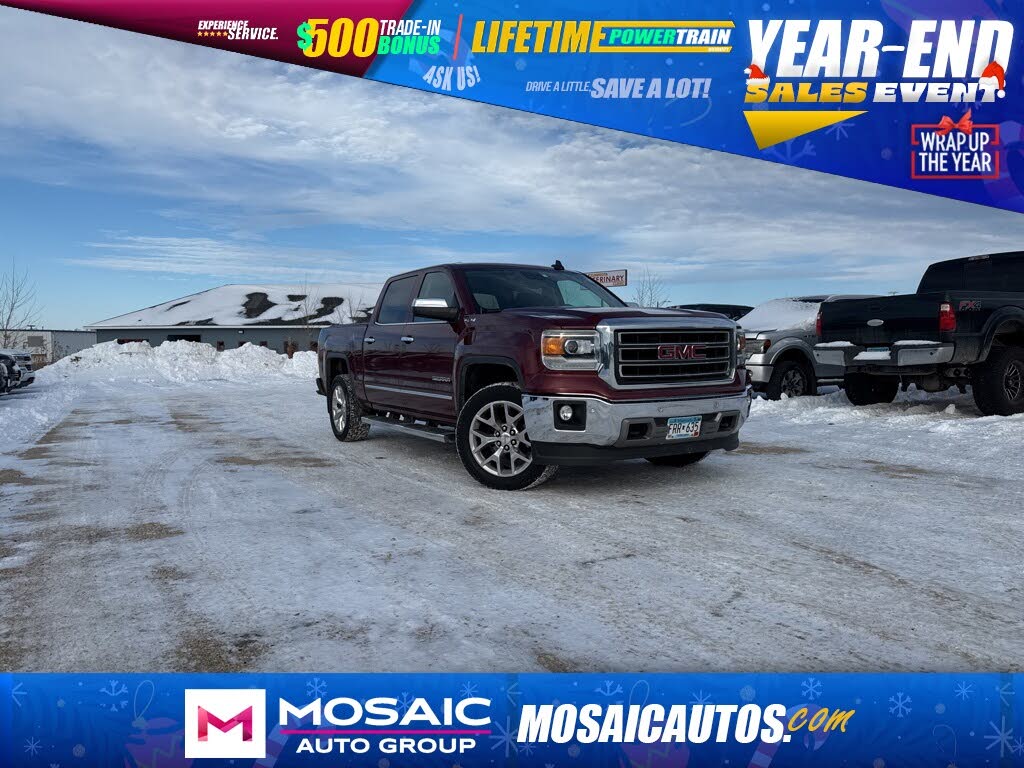 2015 GMC Sierra 1500 SLT Crew Cab 4WD
