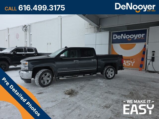 2018 Chevrolet Silverado 1500 LTZ Crew Cab 4WD