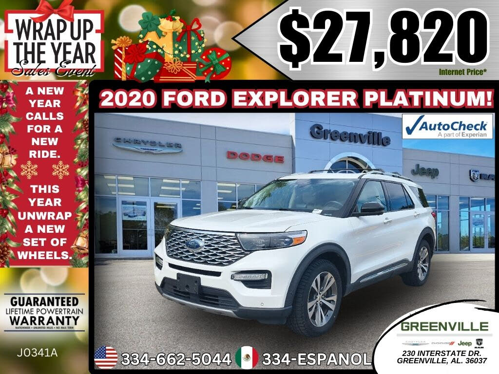 2020 Ford Explorer Platinum AWD