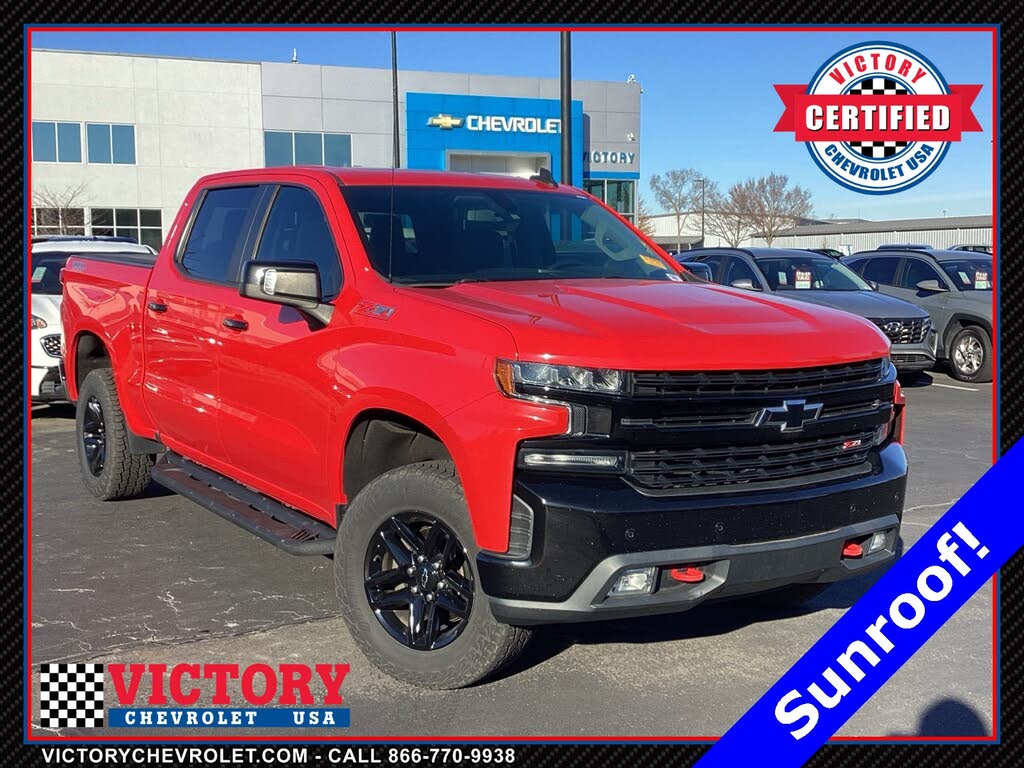 2021 Chevrolet Silverado 1500 LT Trail Boss Crew Cab 4WD