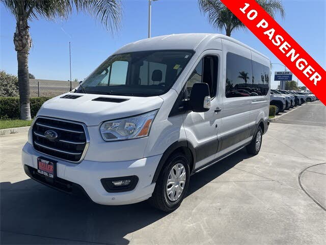 2020 Ford Transit Passenger 350 XLT Medium Roof LWB RWD with Sliding Passenger-Side Door
